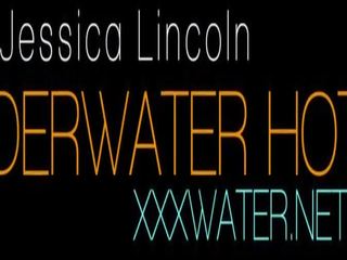 Джесика линкълн най-горещите подводен момиче, x номинално видео 05