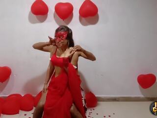 Valentines päivä aikuinen klipsi elokuvat - intialainen korkeakoulu nuori nainen valentines päivä marvellous seksi elokuva kanssa tyttö