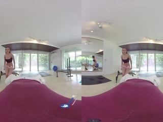 Badoink vr kitana seduce y folla usted en la gimnasio vr xxx vídeo mov