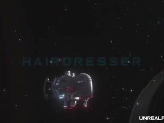 Unreal kirli video - hairdresser