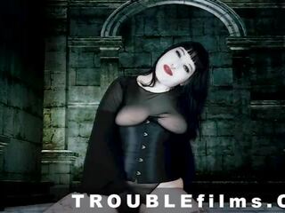 Goth lady Lita Lecherous JOI Masturbation as Vampire Instructions for Mere Mortals