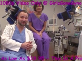 Ebony cutie Jackie Banes Examined By expert Tampa & Doctor Rose At GirlsGoneGyno&period;com
