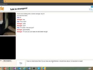 Omegle Blonde with Perfect Tits is Eager to please