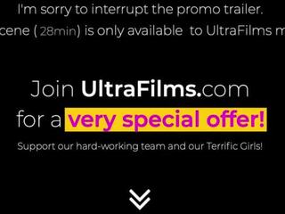 Ultrafilms 最熱 琳達 甜 在 驚人 肛門 騎術. 令人驚嘆 紅發!