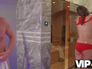 Vip4k. naked dude entered meets jatty with haýran galdyryjy body in her sauna
