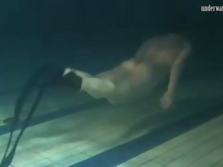 Lozhkova in See Through Shorts in the Pool: Free HD adult clip 35