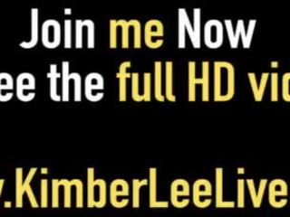 Exceptional Kimber Lee Sucks your pecker to Drain your Sticky Man Milk