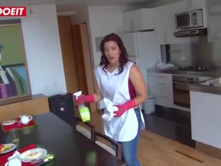 Letsdoeit - Latino Stud Is the Best at Seducing and Fucking Cleaning Maid