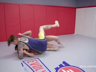 Dakota Marr Mixed Nude Wrestling Vs Will Havoc Sucking peter and Eaten Good