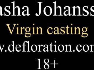 マーシャ johansson virgin’s 最初の キャスティング 上の カメラ: 汚い フィルム ae