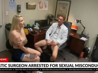 Fck новини - пластичен майстор заловени чукане татуиран пациент