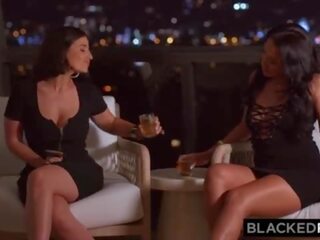 BLACKEDRAW super besties love sharing a fat BBC