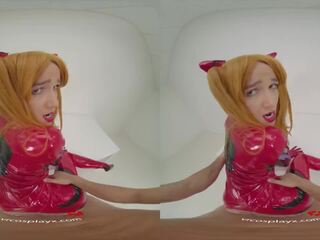 Fuck Alexis Crystal As EVANGELION's Asuka Like You Hate Her VR xxx video