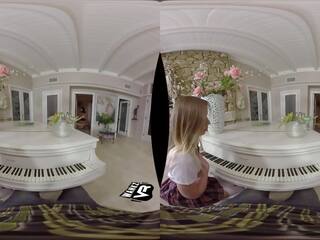 Daughter Seduces Her Piano Teacher! (VR)