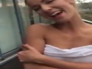Balcony Anal adult clip (part 1)