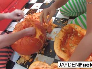 Jayden and Kristina's Pumpkin Fun, Free x rated film ef