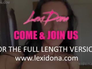 Lexidona - 我 愛 到 手淫 上 我的 床 和 vid 它