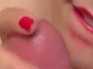 Amazing Blowjob by Red Lipstick, Free dirty clip 89