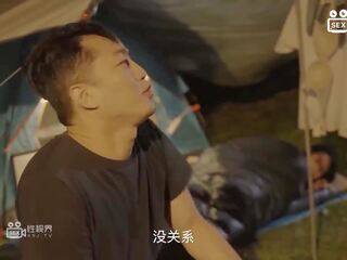 De beste camping met neuken in de bos door elite aziatisch stiefzuster publiek creampie volwassen video- pov