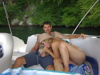 Some Fun Public dirty movie on Our Boat, Free HD xxx clip b6