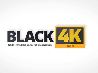 BLACK4K. Poker tricks set up blonde willing to taste friend's black weenie