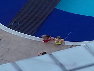 3 mujeres en la piscina non-nude - parte ii, sucio película 4b