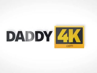 Daddy4k. sorprendente кукличка diore mostra дамско бельо beguiling al vecchio