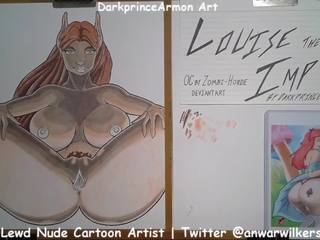 Coloring Louise the Imp at Darkprincearmon Art: HD X rated movie 55