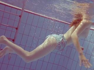 Fantastic underwater chick Libuse naked and hot