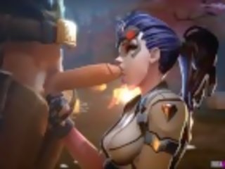Overwatch heroes porno time with big cocks