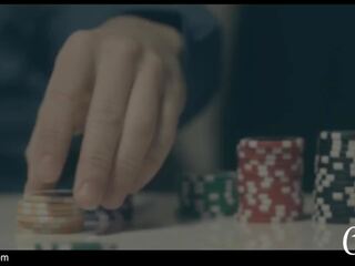 Xpervo - perfeita bonita deusa pays poker jogador com dela cona