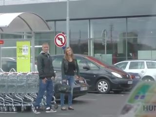 Hunt4k. charming damsel Does a Blow Job for Change for Shopping Cart