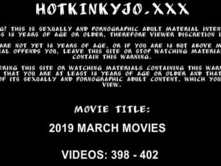 Μάρτιος 2019 ενημερώσεις hotkinkyjo πρόπτωση γίγαντας δονητές γροθιά μπάλες & swets