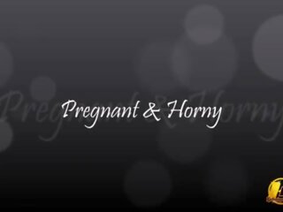 Valtava tiainen milf katerina hartlova sisään viime month’s pregnancy masturboi