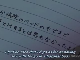 Delikat hentai adolescent merr shembur për t'u dukur stil në krevat