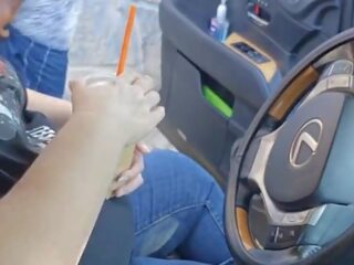 I Asked A Stranger On The Side Of The Street To Jerk Off And Cum In My Ice Coffee &lpar;Public Masturbation&rpar; Outdoor Car dirty video