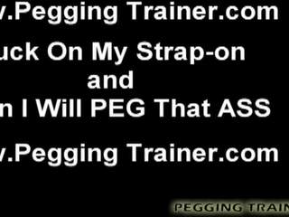 I will Peg You Extra Deep, Free Pegging Trainer HD sex 8d