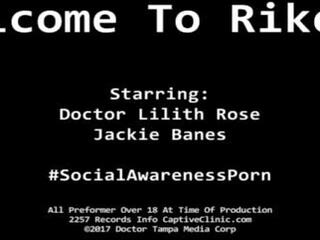 Bienvenido a rikers&excl; jackie banes es arrested & enfermera lilith rosa es acerca de a desvistiéndose búsqueda novia actitud &commat;captiveclinic&period;com