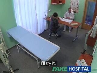 Fakehospital fascinating patient likes it from behind with her new dr. bayan clip vids