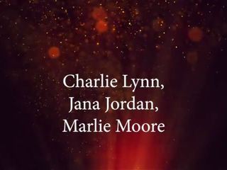 Tuyệt vời bé trên cô gái có ba người charlie lynn jana jordan & marlie moore cực khoái!
