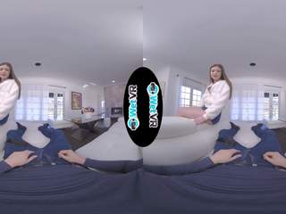 WETVR Step Sister Takes Advantage of Masturbator in VR X rated movie