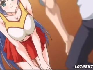 Hentai xxx klips z titty cheerleaderka