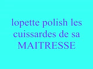 Lopette פולני les cuissardes דה.