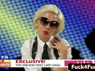 Schoolgirl Gaga Gives Head on Larry King Live - Helly Mae Hellfire