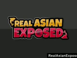 RealAsianExposed - pleasant Lucy sodomized by her bf