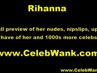 Rihanna khỏa thân và tia ngọn hoàn hảo thân thể