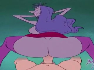 狂 madam mim - 大 屁股 wizards duel - purplemantis