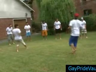 Adolescent gets fucked by group on kreslo 1