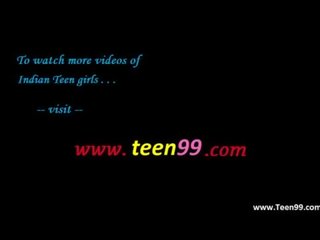 Teen99.com - ấn độ làng trẻ phụ nữ bussing suitor trong ngoài trời
