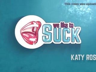 Weliketosuck - katy trëndafil - deri në fyt